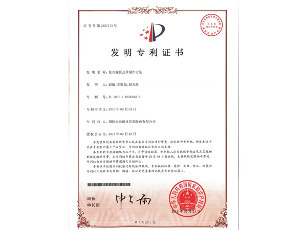 復合碟板及其制作方法